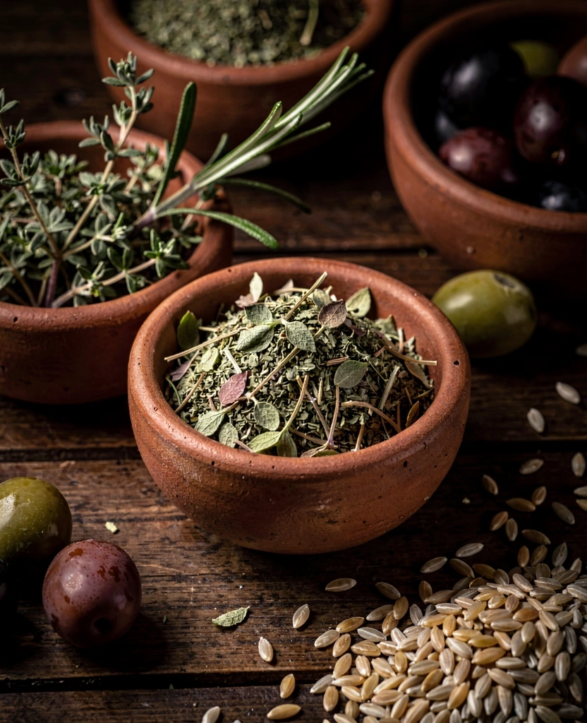 Greek Herbs Detail