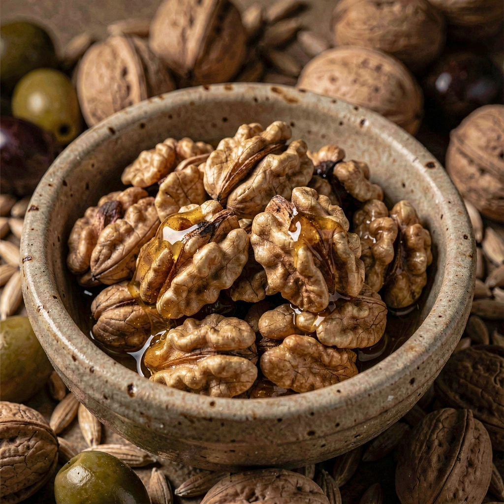 Καρύδια και μέλι